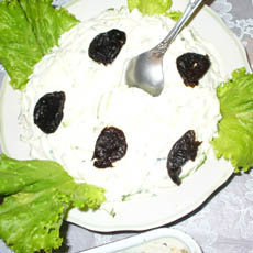 Салат «Белая береза» с черносливом: рецепты